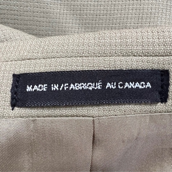 Orvieto tan 100% wool oversized blazer 42 - Picture 11 of 12